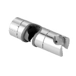 DIANHIDRO - SUPPORTO SCORREVOLE IN ABS CROMATO  PER ASTA 18-25MM