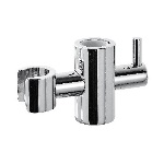 DIANHIDRO - SUPPORTO SCORREVOLE IN ABS CROMATO PER ASTA D. 20 MM