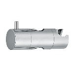 DIANHIDRO - SUPPORTO SCORREVOLE IN ABS CROMATO PER ASTA D. 25 MM