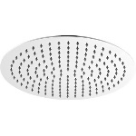 DIANHIDRO - SOFFIONE DOCCIA TONDO ULTRA SLIM ACCIAIO INOX