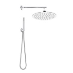 METAF - KIT SOFFIONE DOCCIA TONDO SLIM TOP LINE