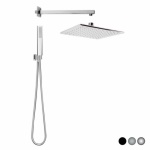 METAF - KIT SOFFIONE DOCCIA QUADRATO SEVEN