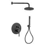 DIANHIDRO - KIT DOCCIA CAROLA NERO OPACO