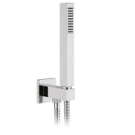 DIANHIDRO - SET DOCCIA QUADRA PRESA ACQUA FLEX E DOCCETTA