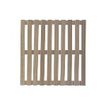 DH 111-214 PEDANA DOCCIA IN LEGNO QUADRATA