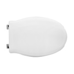 CW    SEDILE WC PER PONTEGIULIO VASO ROSSARI Bianco - Cerniere A passanti
