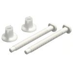 CR - COPPIA VITI + GALLETTI PER SEDILE WC ETNA