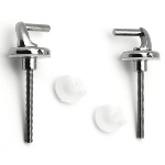 DIANHIDRO - COPPIA CERNIERE IN ACCIAIO ATTACCO LATERALE