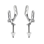 DH - CERNIERE PER SEDILE WC CONCA PASSANTE