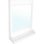 DIANHIDRO - SPECCHIO RETTANGOLARE CON MENSOLA MODELLO ATHENA