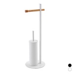 FERID PIANTANA PORTA SCOPINO CON PORTAROTOLO IN BAMBOO Nera portarotolo bamboo