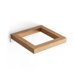 SAMO - SUPPORTO PORTA SCOPINO A PARETE  BAMBOO