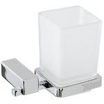 Gheginonline - PORTA SPAZZOLINO CROMO SERIE UNICA