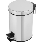 Gheginonline - PATTUMIERA IN ACCIAIO CROMATO