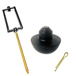 DIANHIDRO - ASTINA DI SOLLEVAMENTO + COPPIGLIA + VALVOLINA P/BATTERIA DI SCARICO