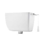 CR - CASSETTA DI SCARICO IN PVC ALTA SENZA TUBO