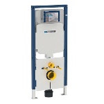 GEBER - MODULO STAFFA DUOFIX PER WC SOSPESO CON CASSETTA DA INCASSO SIGMA 8 CM