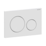 GEBER - PLACCA DI COPERTURA 2 TASTI SIGMA 20 GEBERIT