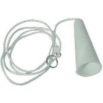 CR - PULL CON CORDA BIANCO PER CASSETTA DI SCARICO ALTA