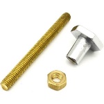 PUCCI - 10 PZ GAMBETTI-DADINI-PASTIGLIE CROMATE