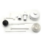 PUCCI - COMANDO MANUALE PNEU A PARETE PER MONTAGGIO ESTERNO