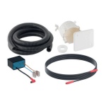 GEBER - KIT MONTAGGIO COMANDI PER WC CON AZIONAMENTO ELETTRONICO RISCIACQUO