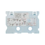 GEBER - PLACCA PROTEZIONE PER CASSETTA UNICA