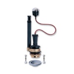 TREMO - MECCANISMO DI SCARICO CON PULSANTE E KIT MONOBLOCCO