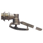 DHIMP - GALLEGGIANTE IN OTTONE SENZA SFERA A 5 COPPIGLIE ASTA PIATTA