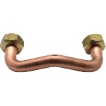 DIANHIDRO - TUBO RAME CON 2 CALOTTE PER GALLEGGIANTE