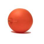 IKARO - SFERA IN PLASTICA TONDA ARANCIO PER ASTE TONDE