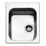 APELL 140-1804 LAVELLO INCASSO IN ACCIAIO SPAZZOLATO 42X50 CM