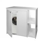 DIANHIDRO - MOBILE COPRILAVATRICE IN PVC C/ANTE E RIPIANI