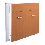 DH 140-257-08045B SOTTOLAVELLO A 2 ANTE PIEGHEVOLE