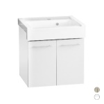 XILON 140-XMS02-BC6050 MOBILE LAVATOIO SOSPESO CON LAVABO IN CERAMICA 2 ANTE