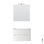 DH - MOBILE BAGNO SOSPESO LINEA STICK CANNETTATO DA 70 CM