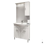 DIANHIDRO - MOBILE BAGNO VENICE CM 75 CON LAVABO E SPECCHIO