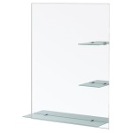 FERID 145-320 SPECCHIO RETTANGOLARE CON MENSOLE 60X80