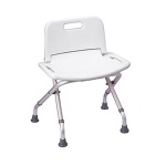 SPIRE - SEDILE DOCCIA PIEGHEVOLE BIANCO