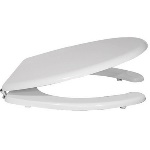 DIANHIDRO - SEDILE WC LEGNO LACCATO BIANCO UNIVERSALE GABRIEL