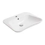 SANIS - LAVABO ERGONOMICO MONOFORO EVOLUTION