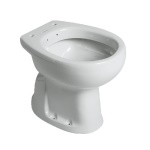 SANIS VASO-BIDET ANZIANI SERIE AUSIL LINE Scarico a Pavimento