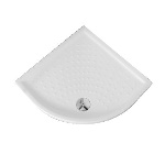 DIANHIDRO - PIATTO DOCCIA H6 ANGOLARE IN CERAMICA