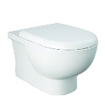 RAK - VASO SOSPESO RIMLESS TONIQUE CON FISSAGGO NASCOSTO