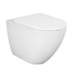 RAK - VASO FILO MURO TRASLATO DES RIMLESS CM.58 FISSAGGI NASCOSTI