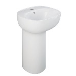 RAK - LAVABO AUTOPORTANTE ILLUSION CON FORO PER RUBINETTO