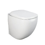 RAK - VASO FILO MURO ILLUSION RIMLESS FISSAGGIO NASCOSTO