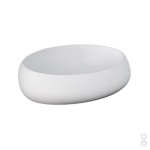 RAK - LAVABO DA APPOGGIO CLOUD OVALE