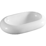 LINPH - LAVABO DA APPOGGIO MOD. LA26 CM 63 X 40