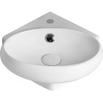 LINPH - LAVABO AD ANGOLO MOD. LN57 CM 38x36